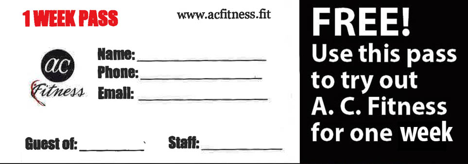 lifetime free week pass